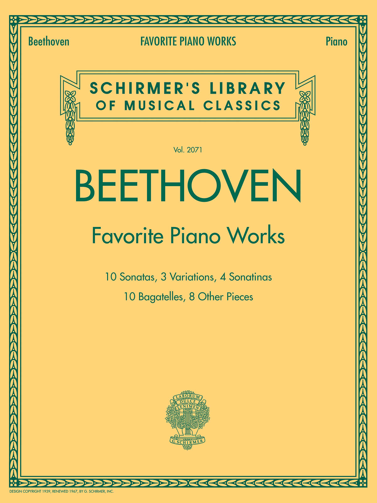 Beethoven: Favorite Piano Works