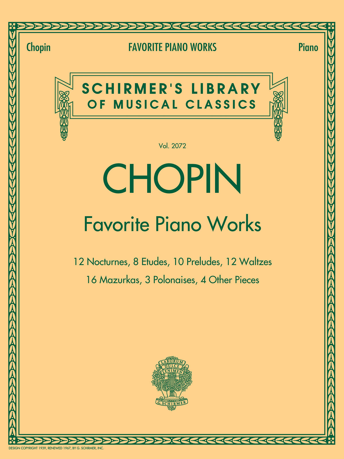 Chopin: Favorite Piano Works