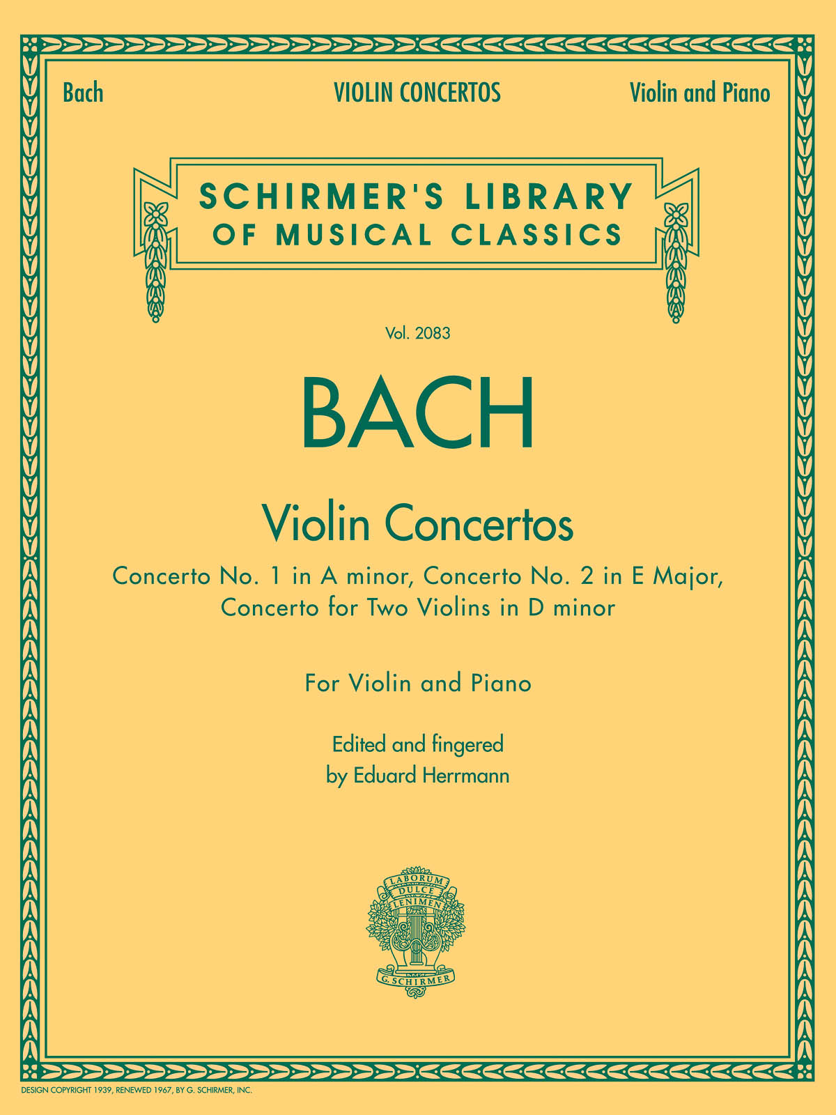 Bach: Violin Concertos