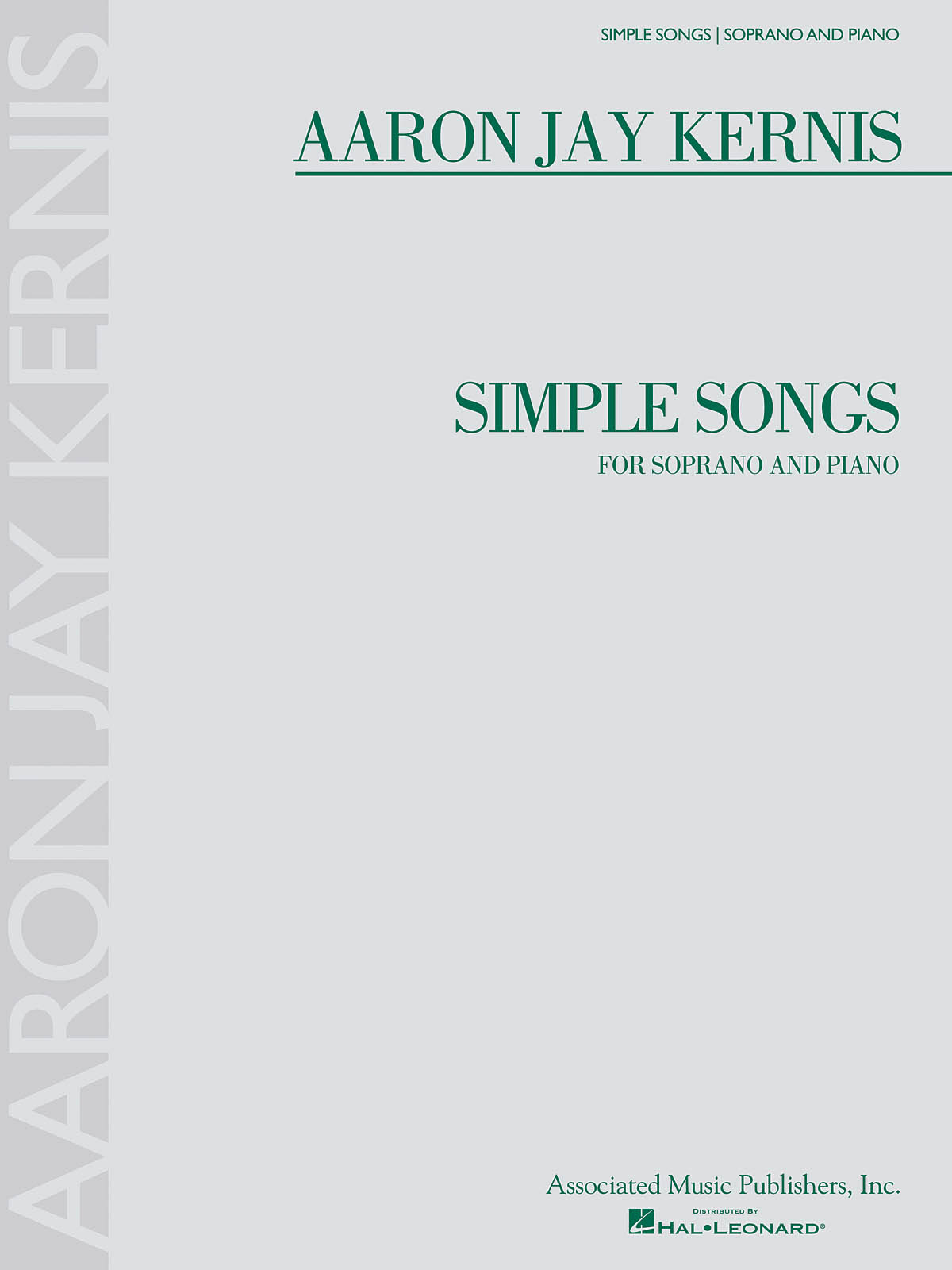 Aaron Jay Kernis: Simple Songs