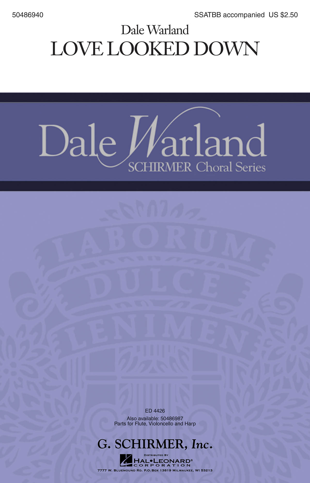 Dale Warland: Love Looked Down