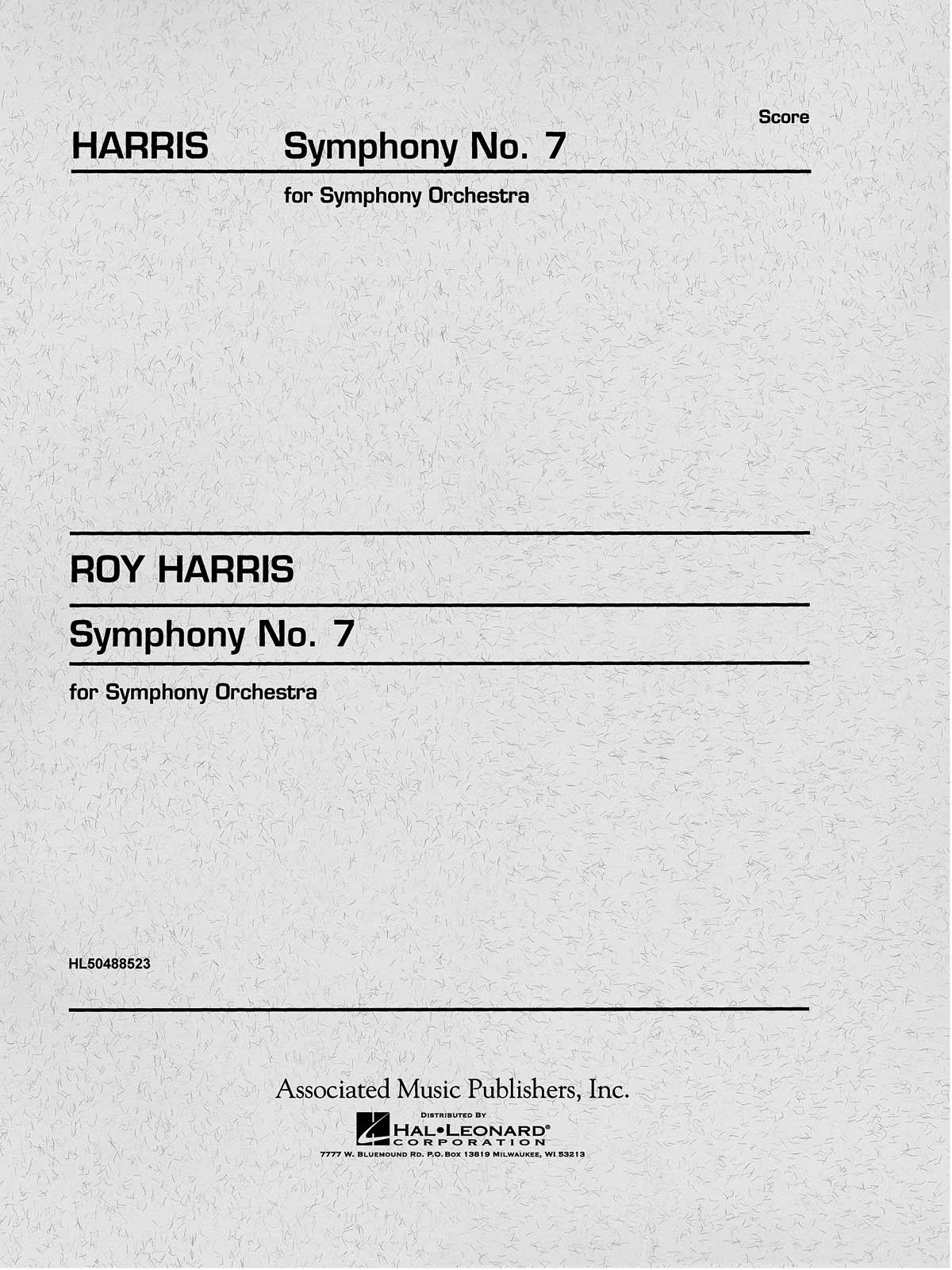 Roy Harris: Symphony No. 7