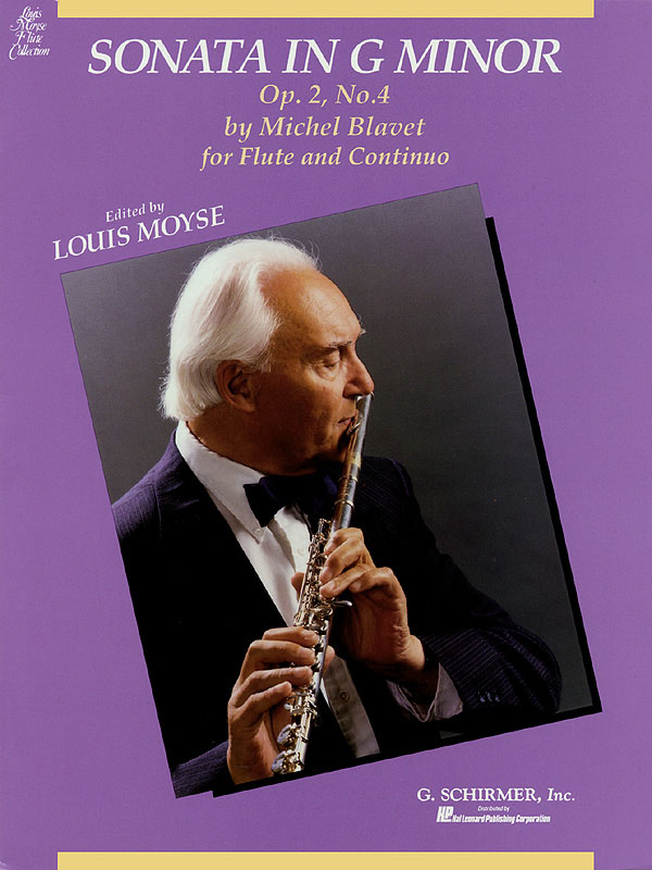 Michel Blavet: Sonate 4 g-moll Opus 2