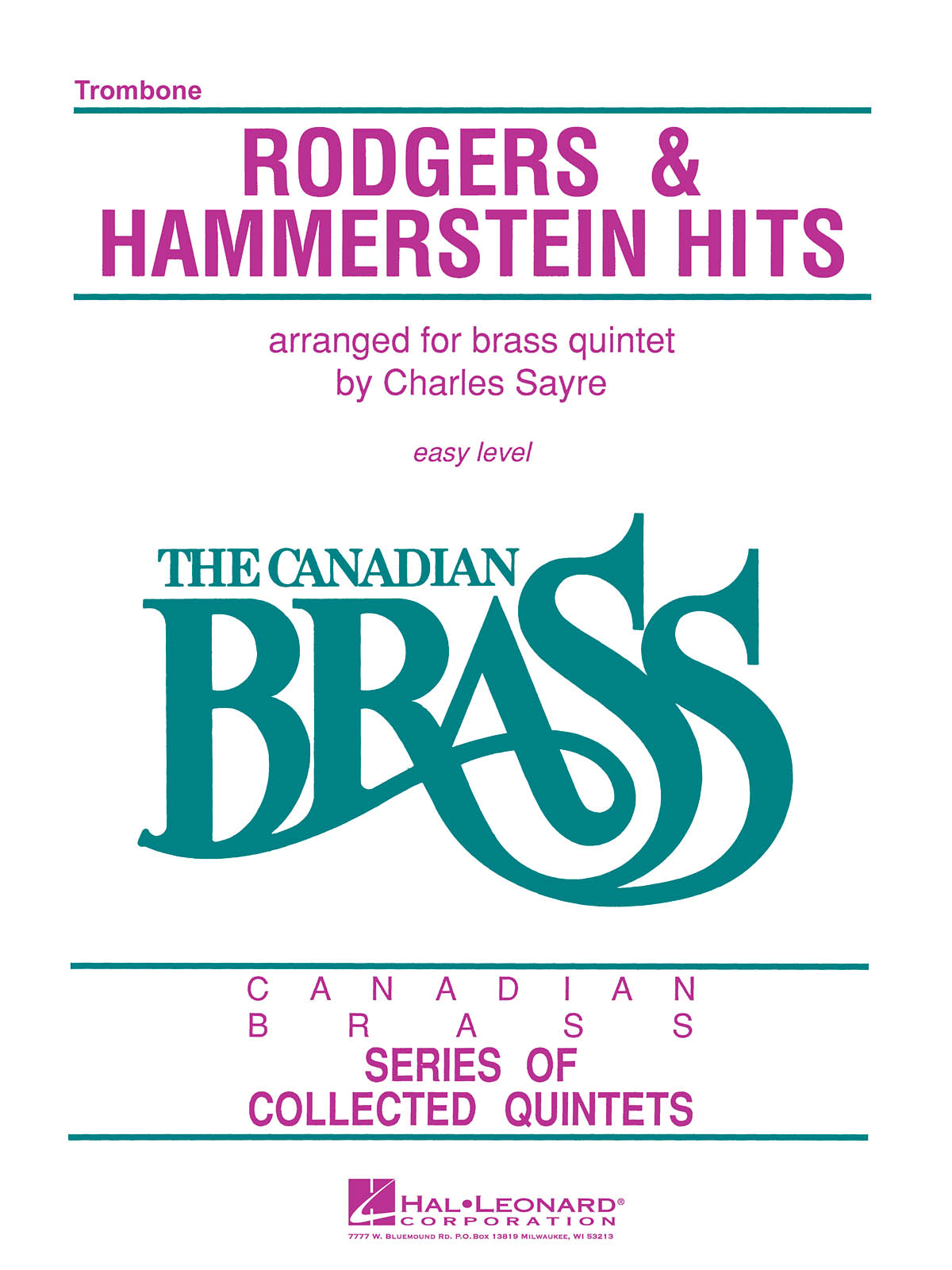 The CanadianBrass: Rodgers & Hammerstein Hits (Trombone)