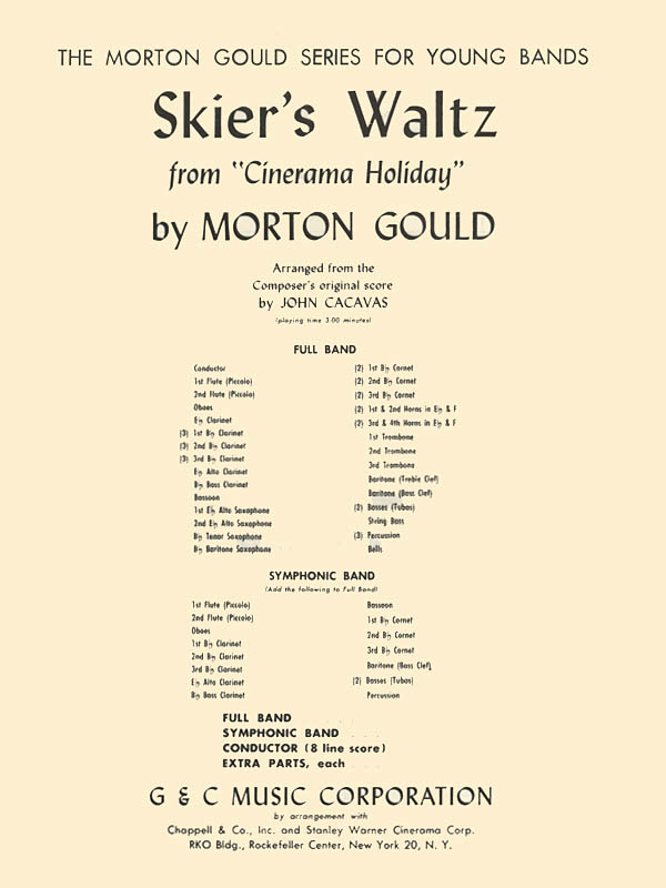 Morton Gould: Skier’s Waltz