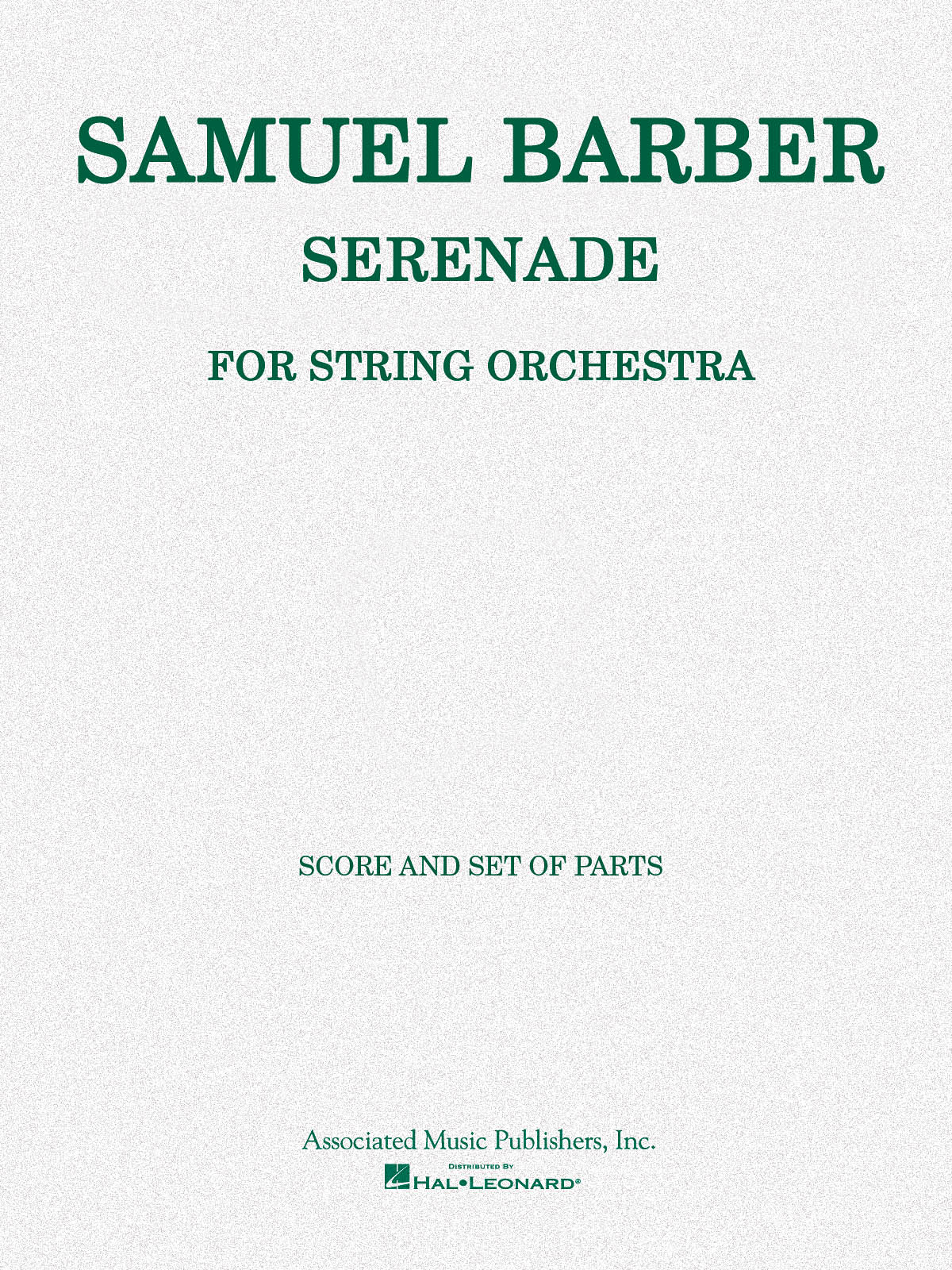 Serenade For Strings