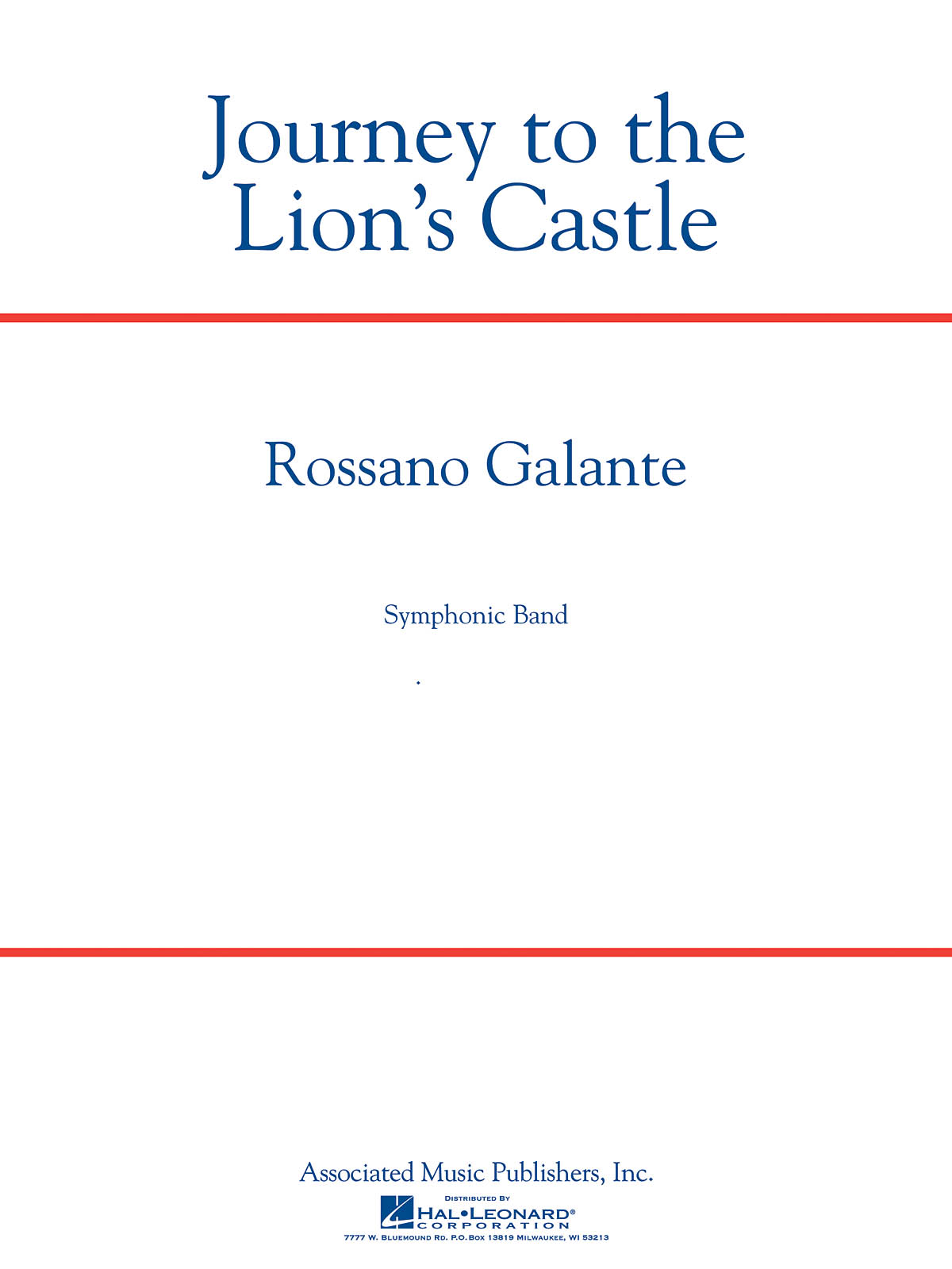 Galante: Journey to the Lion’s Castle (Harmonie)