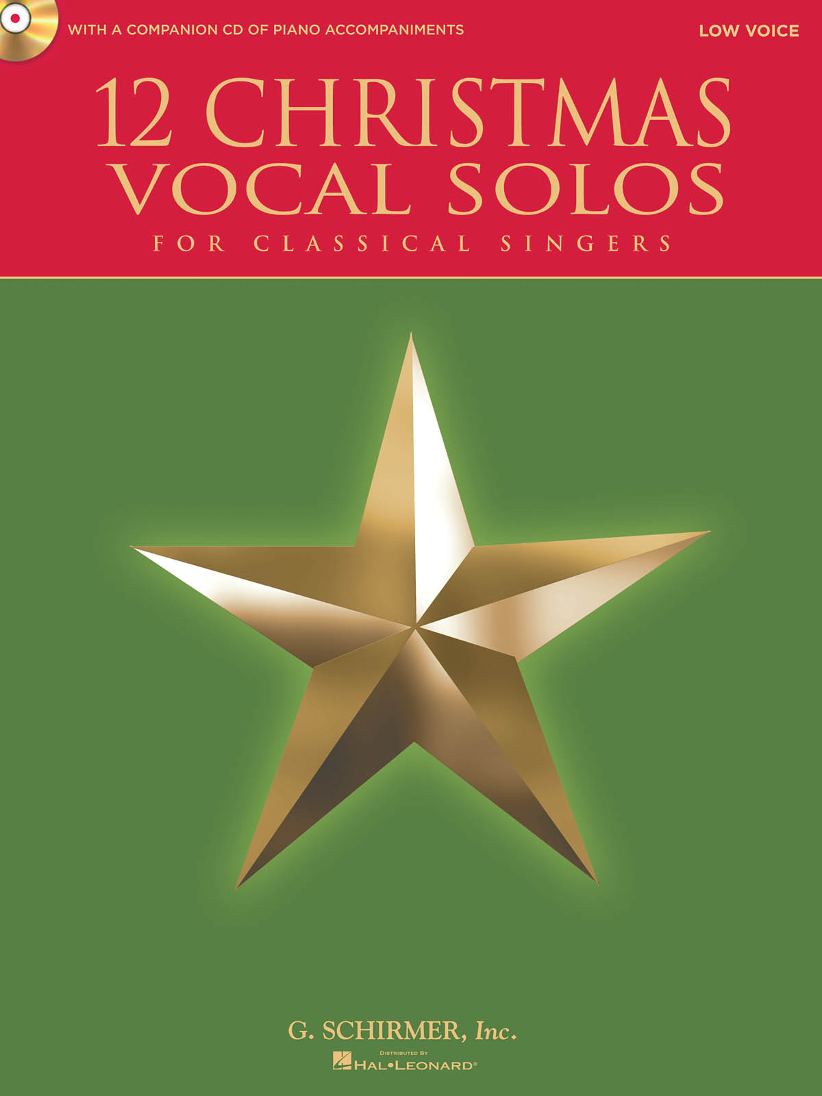 Twelve Christmas Vocal Solos (Low Voice)