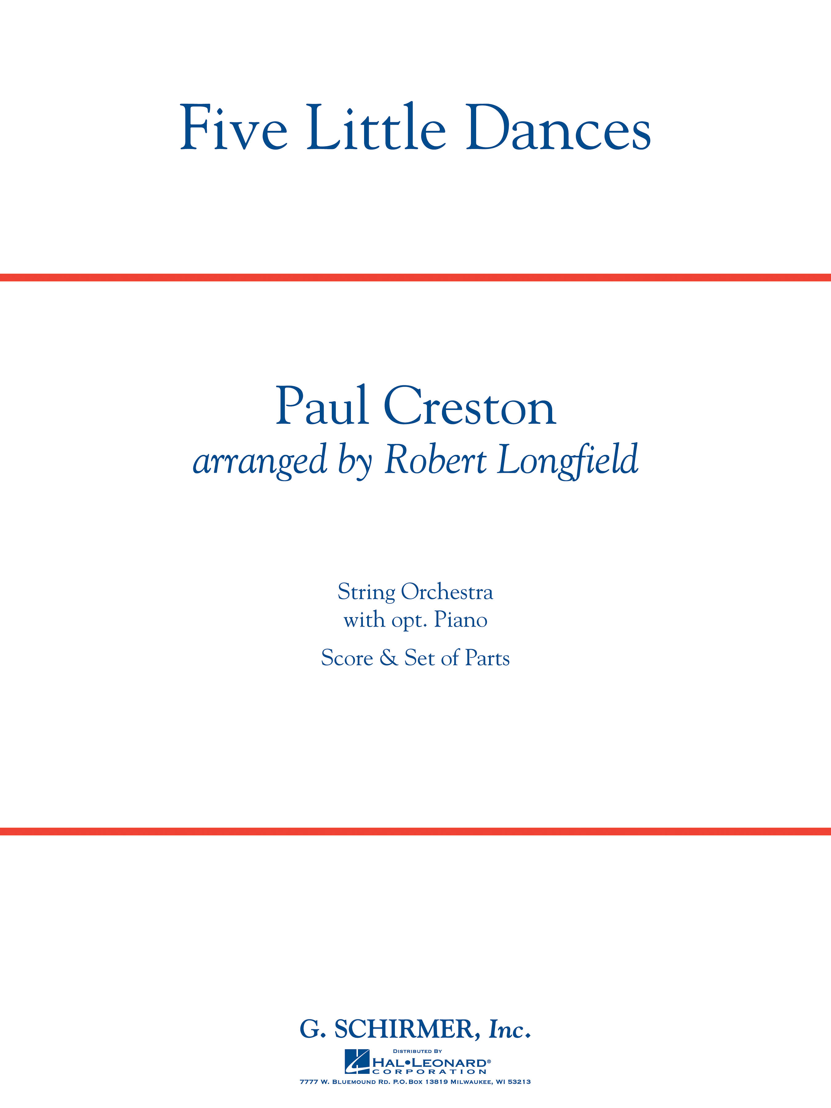 Paul Creston: Five Little Dances