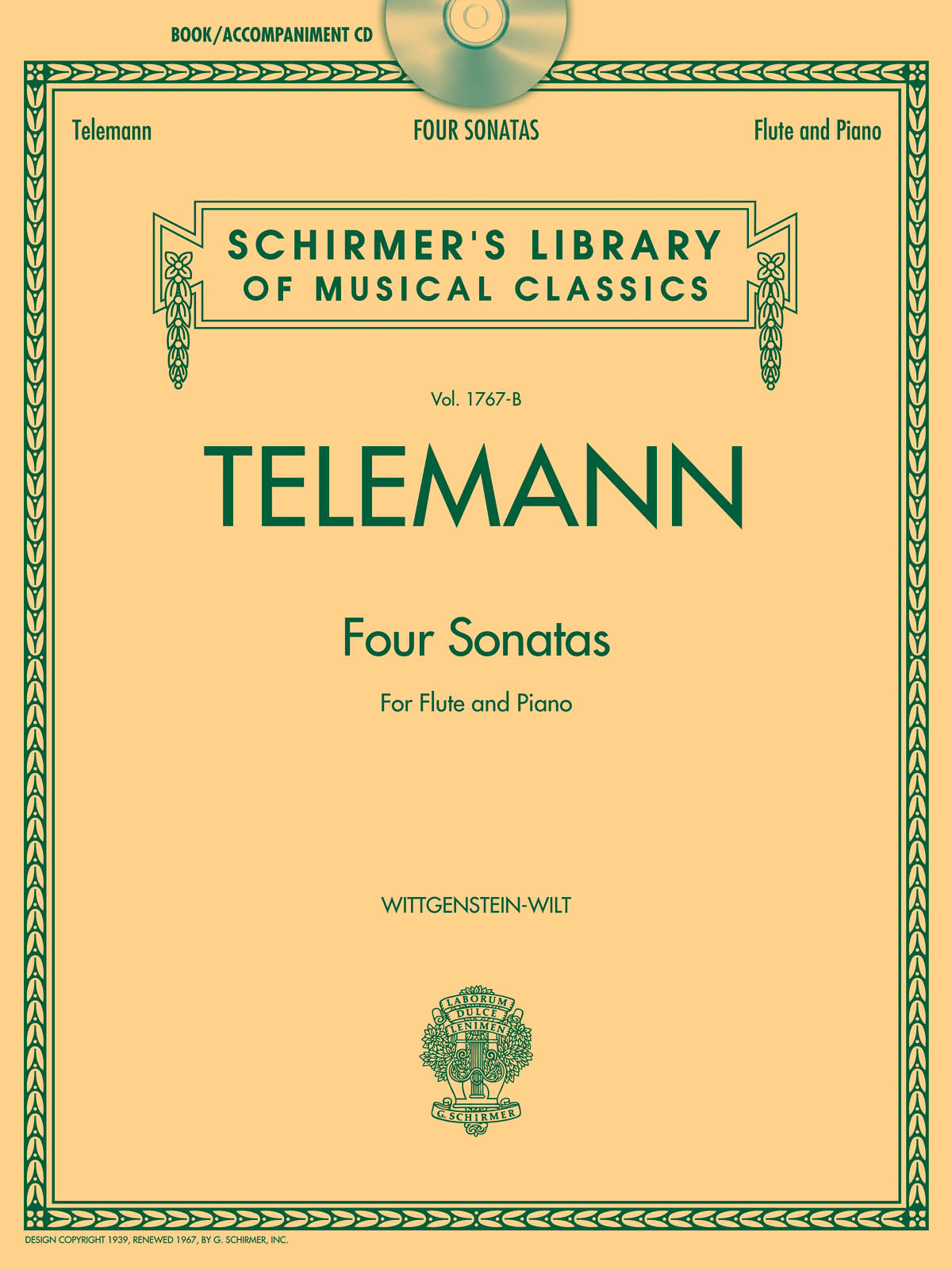 Georg Philipp Telemann: Four Sonatas for Flute and Piano