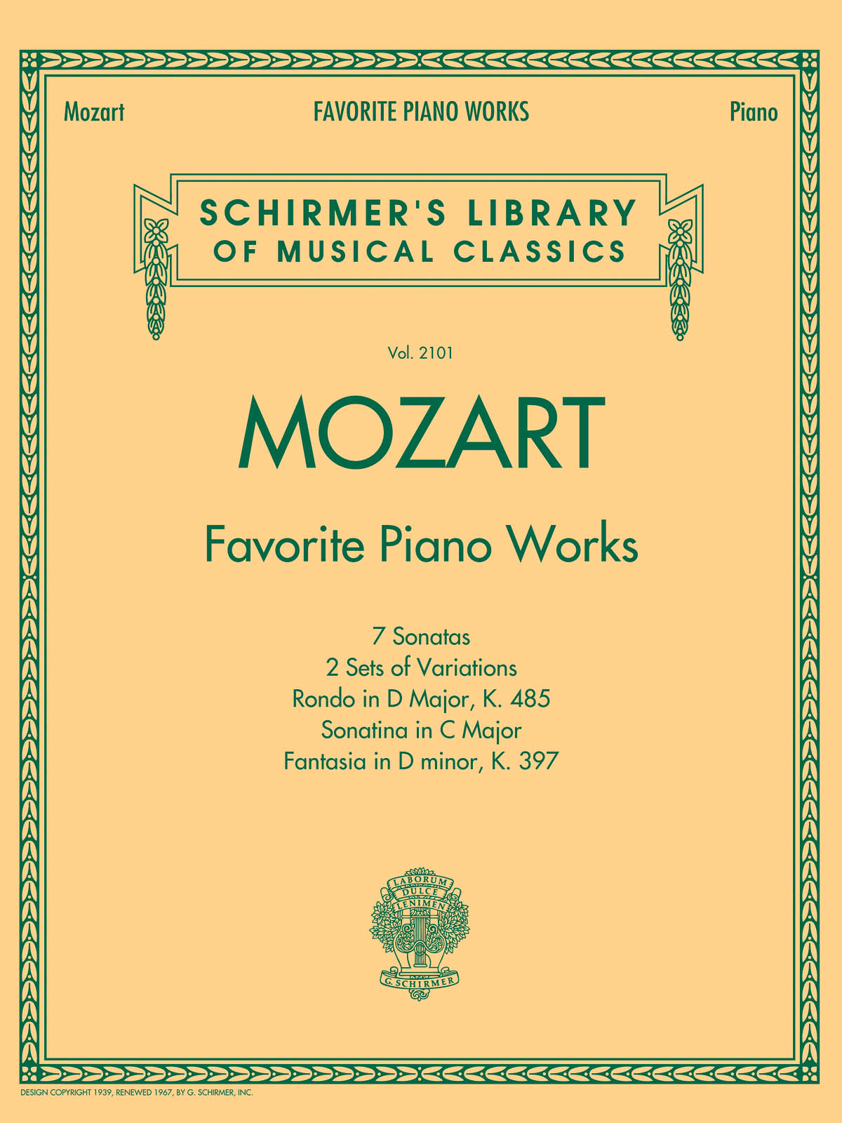 Mozart - Favorite Piano Works
