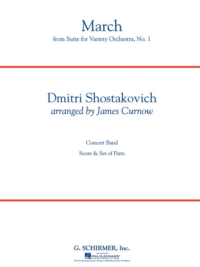 Dmitri Shostakovich: March (Partituur)