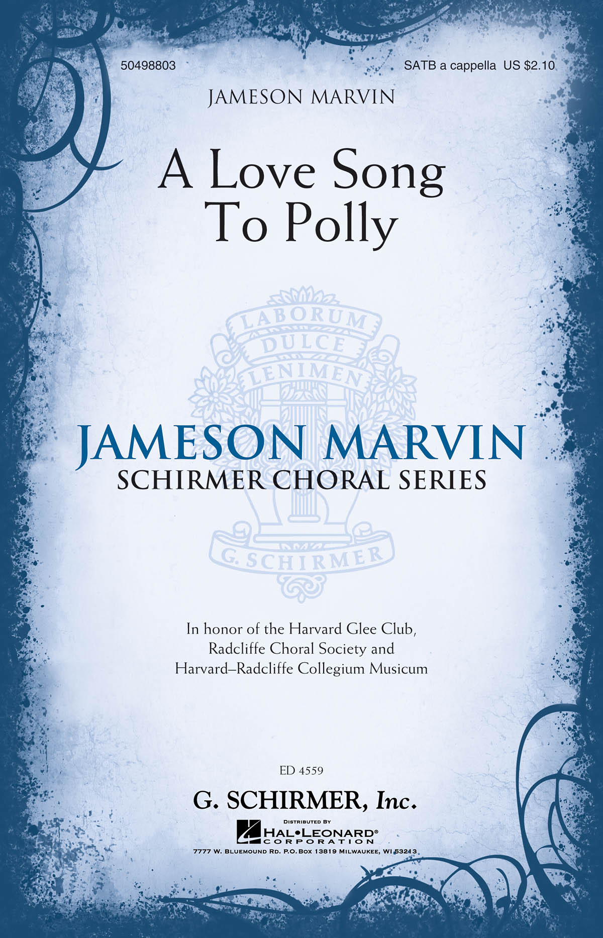 Jameson Marvin: A Love Song to Polly