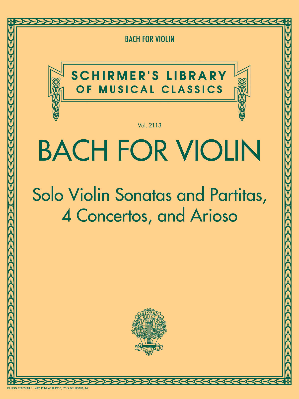 Bach for Violin