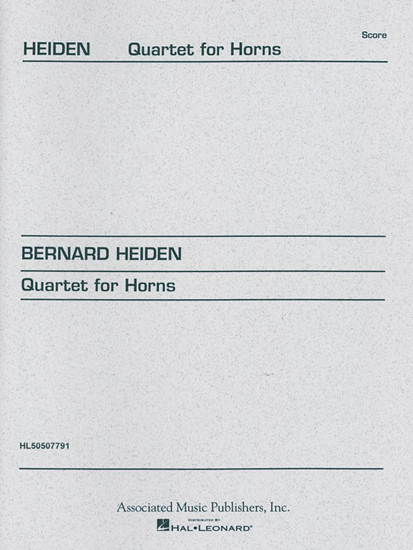 Bernhard Heiden: Quartet for Horns