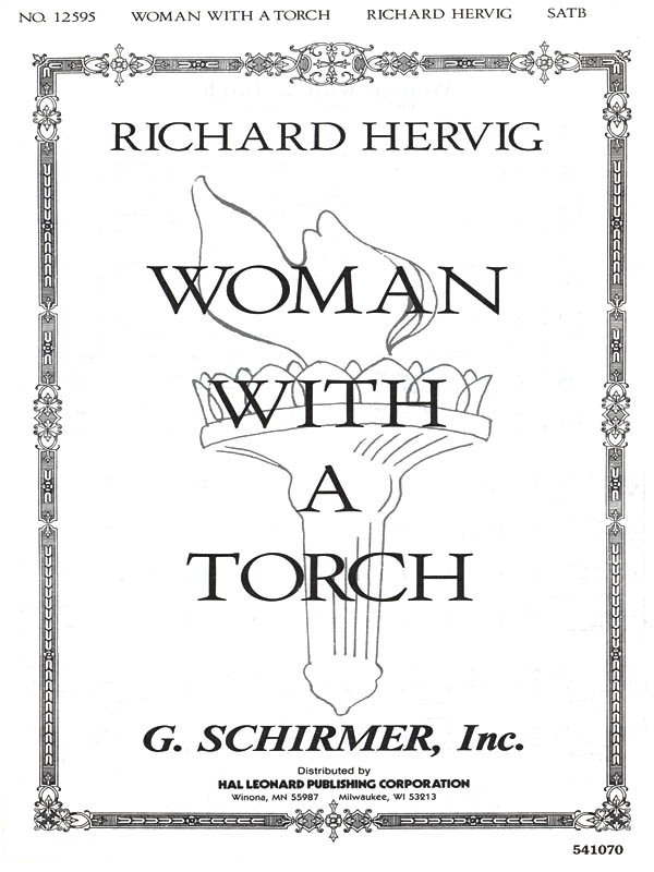 Richard Bilderback Hervig: Woman With A Torch