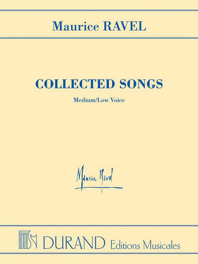Collected Songs fuer Medium or Low Voice