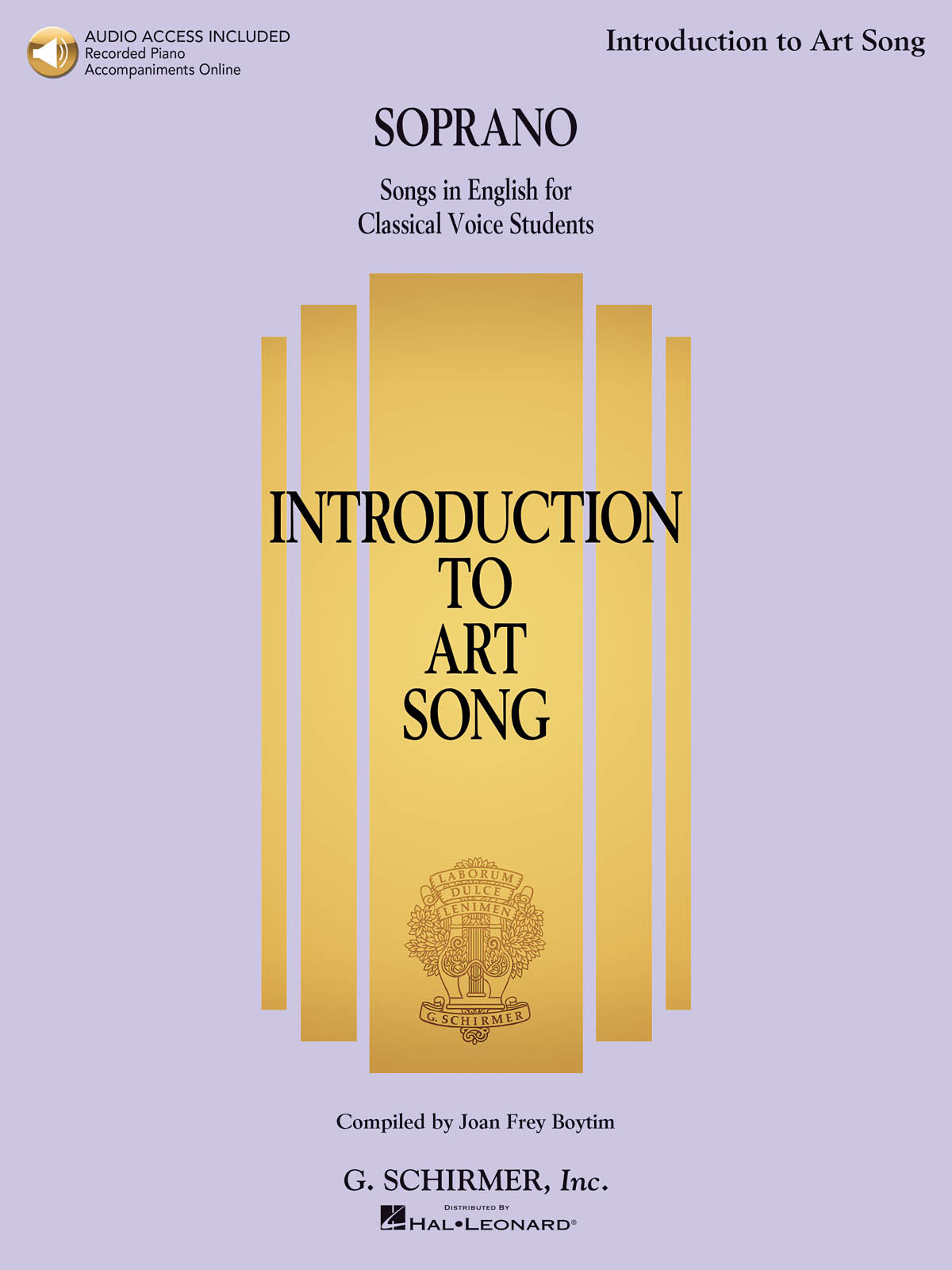 Introduction to Art Song For Soprano