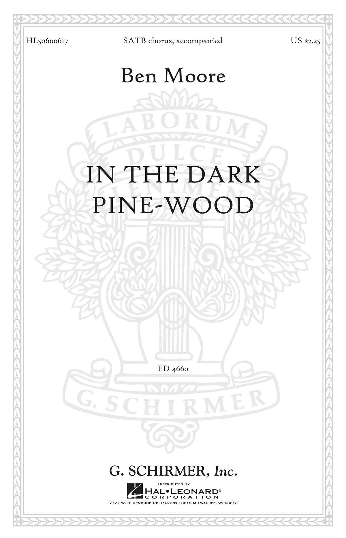 In the dark pine-wood