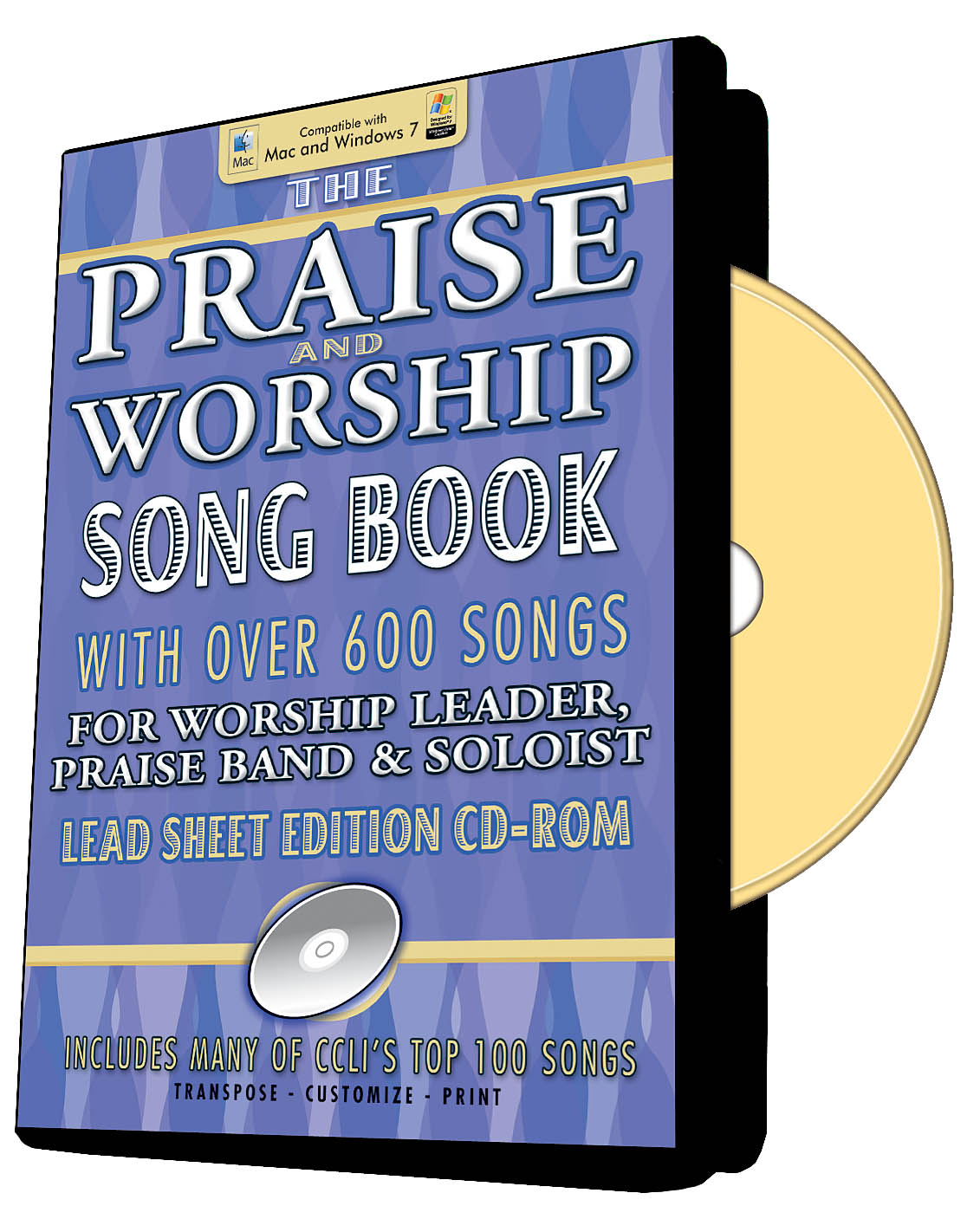 Praise And Worship Songbook - CD-Rom Edition(Difficulty: Moderate)