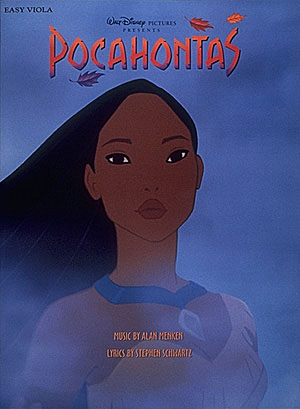 Pocahontas Instrumental Solo Easy Viola