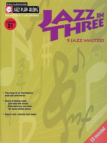 Jazz Play-Along Volume 31: Jazz In Three