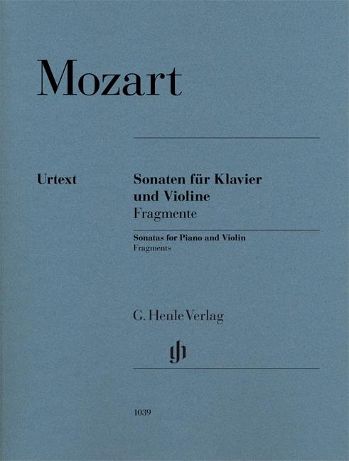 Mozart: Sonaten for Klavier und Violine