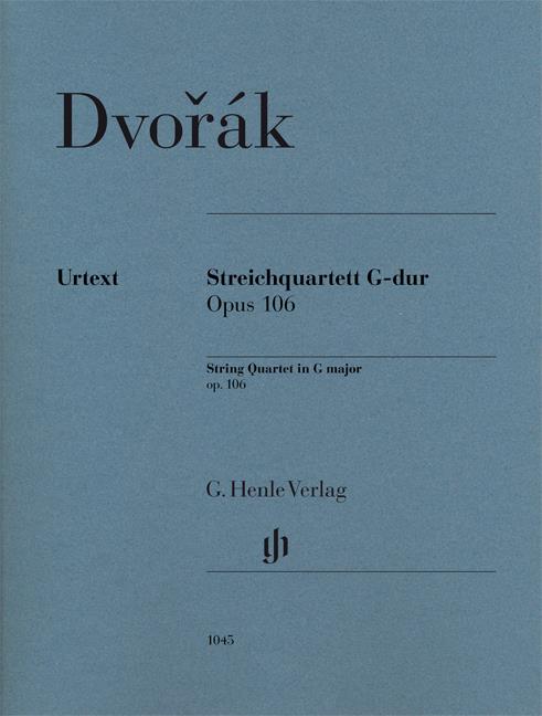 Antonin Dvorak: String Quartet in G major op. 106