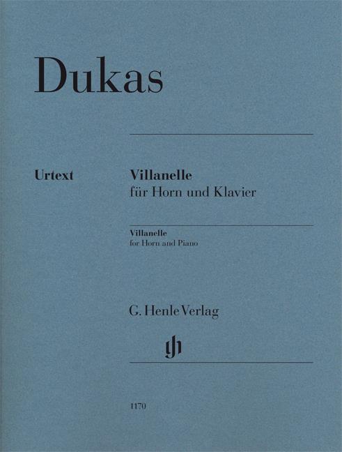 Pal Dukas: Villanelle fuer Horn und Klavier