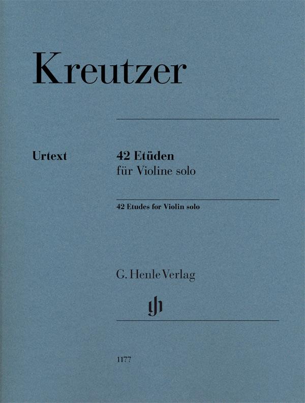 Norbert Gertsch: 42 Etudes for Violin