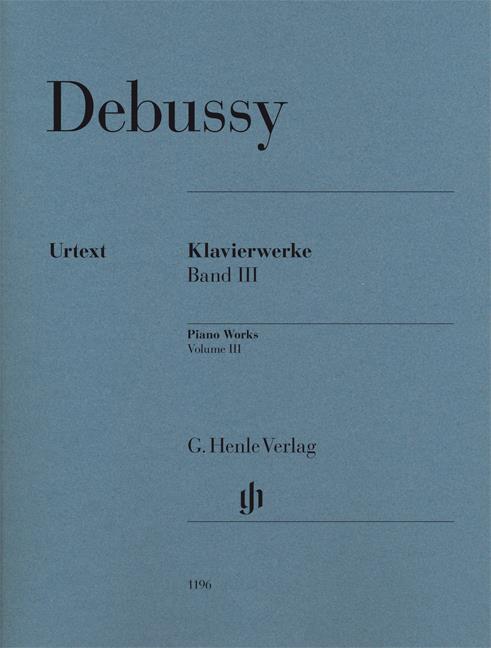 Debussy: Klavierwerke Band III