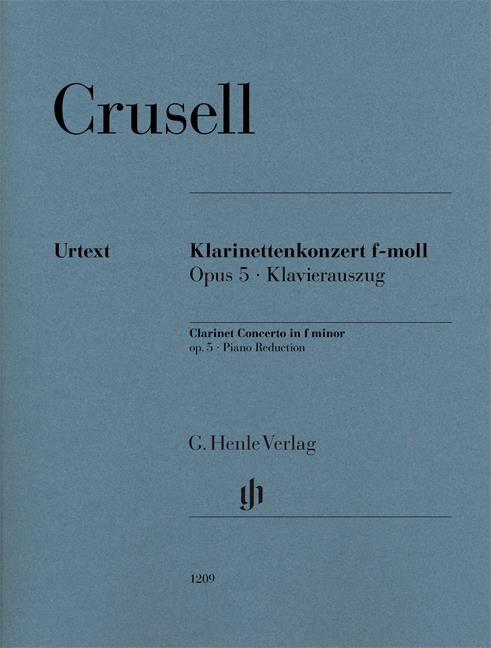 Crusell: Klarinettenkonzert F-moll Op. 5