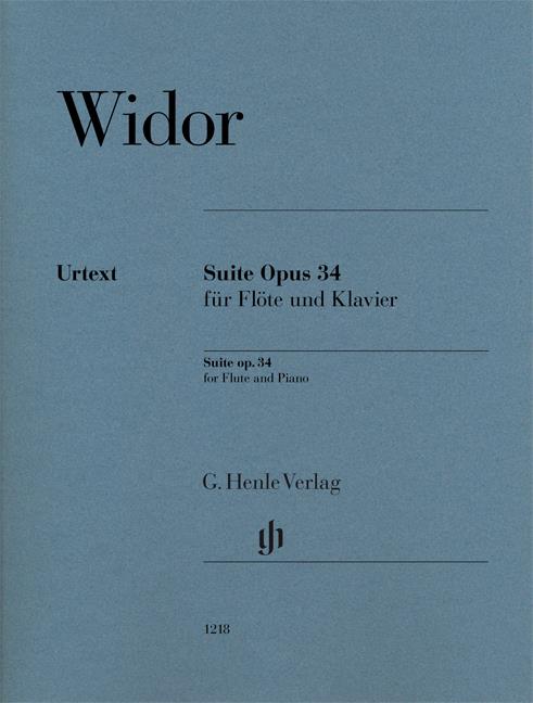 Widor: Suite op. 34 for Flute and Piano