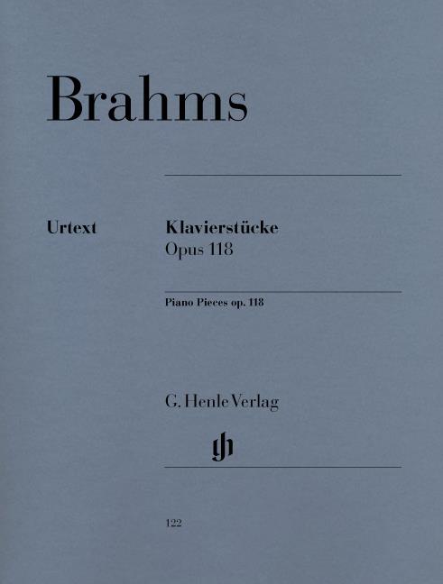 Brahms: Klavierstucke op. 118 - Piano Pieces Op.118 (Henle Verlag)