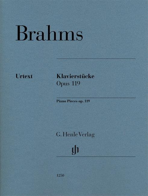 Brahms: Klavierstücke Opus 119