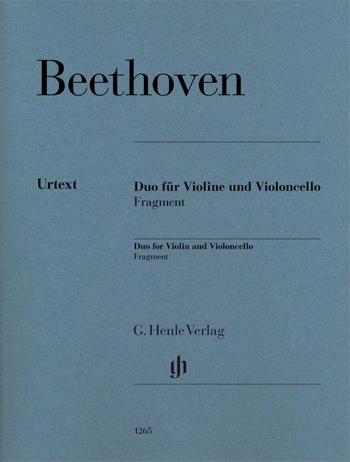 Beethoven: Duo for Violine und Violoncello