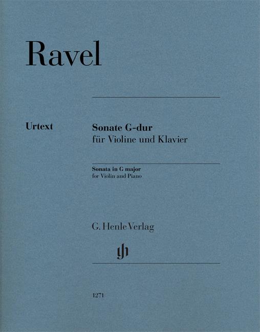 Maurice Ravel: Violinsonate G-Dur