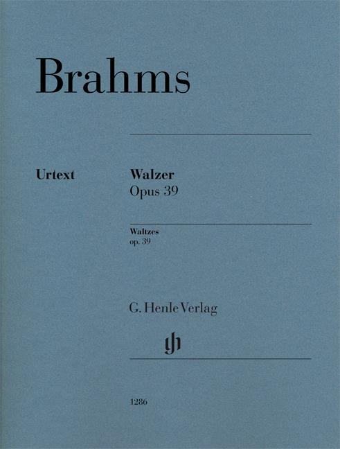 Brahms: Waltzes op. 39 for Piano