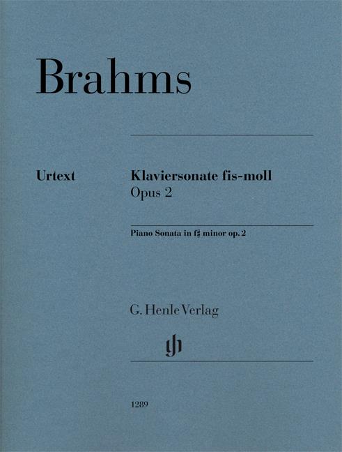 Brahms: Piano Sonata in f sharp minor op. 2