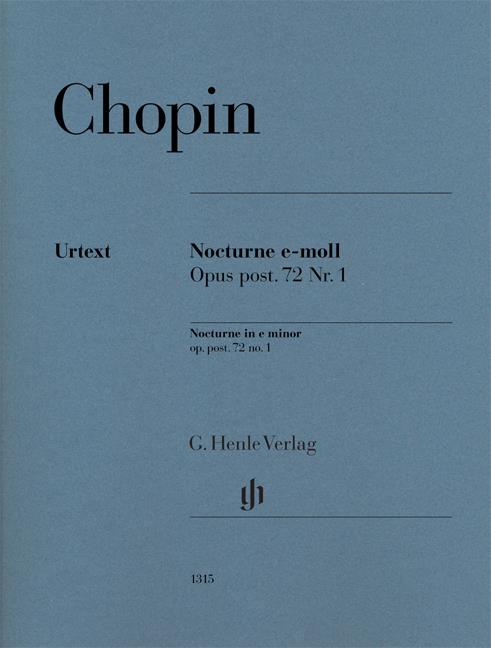 Chopin: Nocturne in e minor op. post. 72 no.1