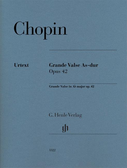 Chopin:  Grande Valse in A flat major op. 42