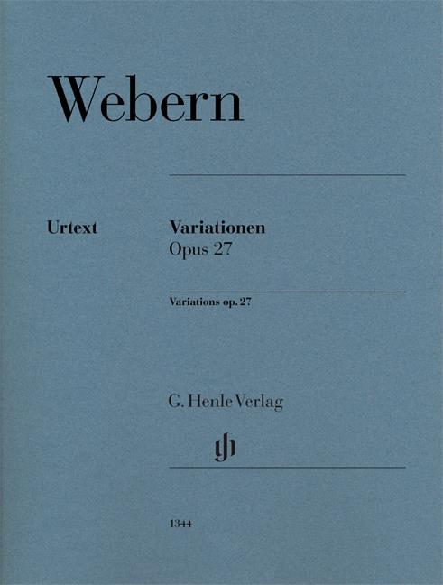 Anton Webern: Variationen Op. 27