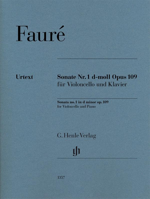 Fauré: Sonata no. 1 d minor op. 109