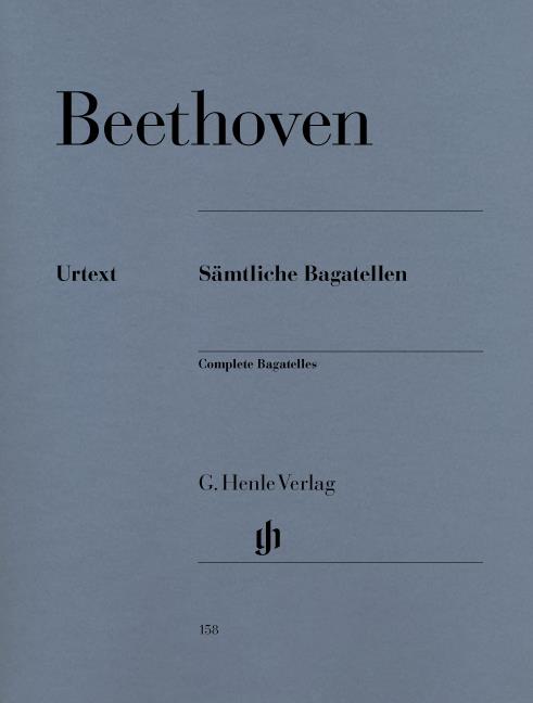 Beethoven: Complete Bagatelles (Henle)