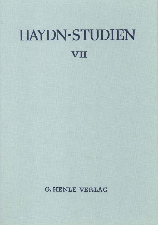 Haydn-Studien Einb.-Decke 6