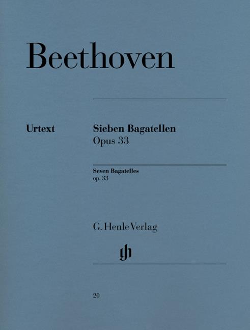 Beethoven: Seven Bagatelles Op. 33