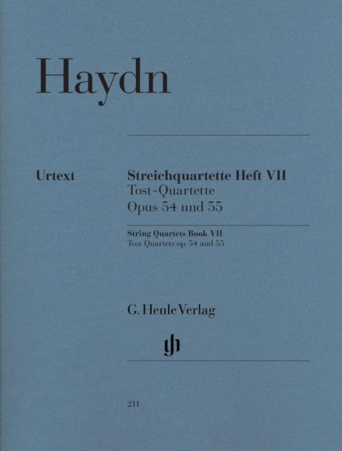 Streichquartette Heft VII op. 54 und 55