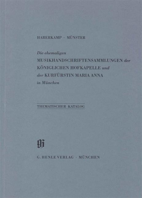 KBM 9 Ehemalige Musikhandschriftensammlungen