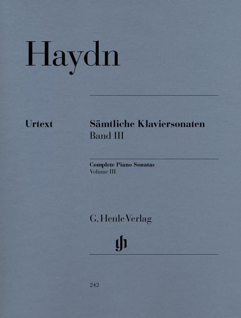 Haydn: Klaviersonaten 3 - Pianosonaten 3 (Henle)