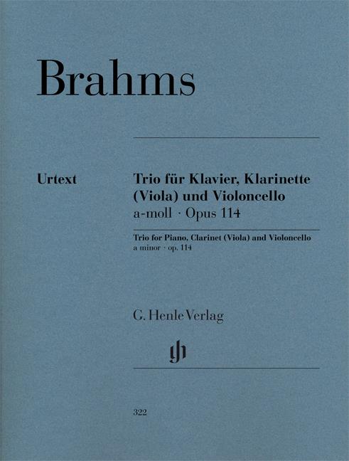 Johannes Brahms: Klarinettentrio a-moll Opus 114